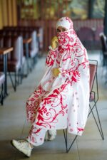 প্রিমিয়াম প্রিন্টেড খিমার ও প্লাজো সেট - Image 2